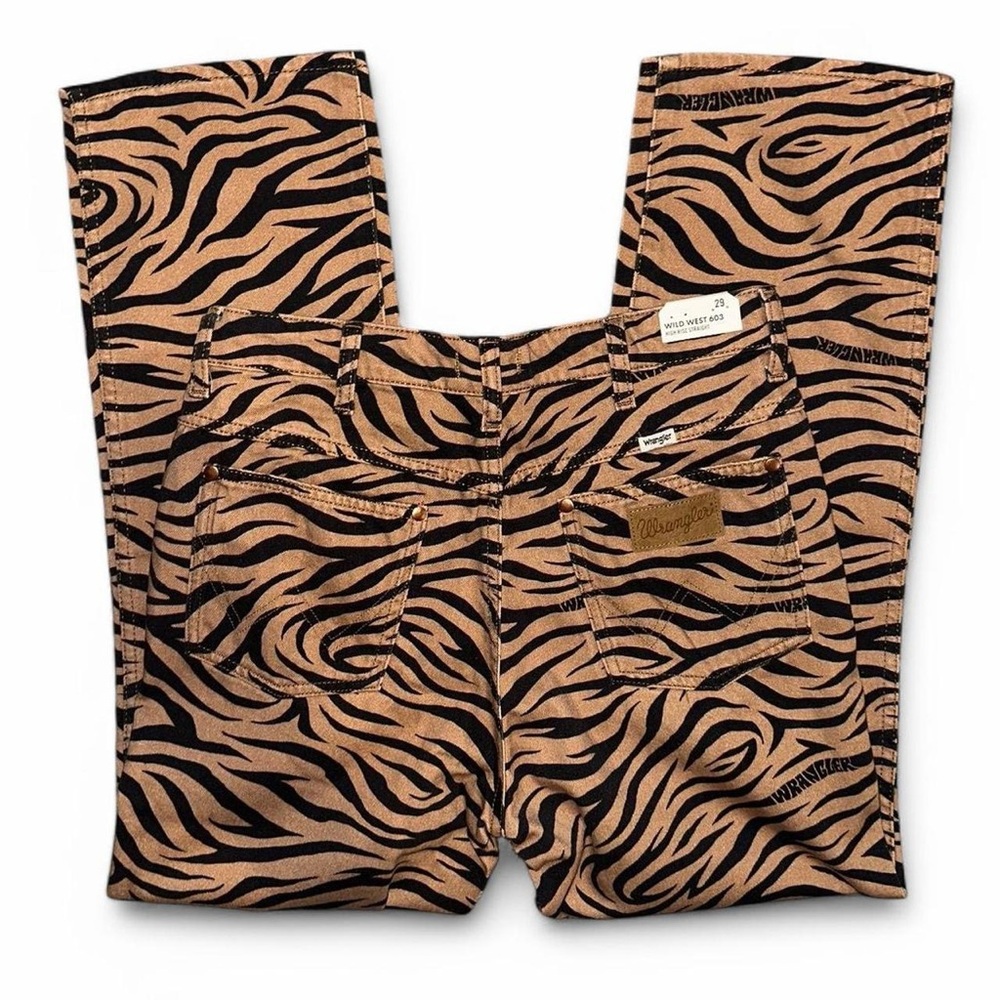 Wrangler Wild West High Rise Straight Jeans